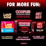 Couples Conversation Starter Card Game for Adults - 260 Spicy & Romantic Questions for Relationships - Date Night Idea - After Dark - Image 7