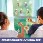 Bluey Window Art Suncatchers Kit for Kids to Paint, Great at-Home Craft Activity or Birthday Party Idea, Toys for Ages 3, 4, 5, 6 - Image 4