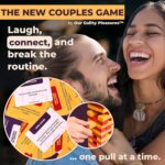 The Pull Out Game - Flirty Date Night Game for Couples, Romantic Block Tower with 100 Cards, 50 Action & 50 Tell Me Relationships and Valentines Day Gift - Image 3