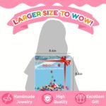 Redtwo 5100 Clay Beads Bracelet Making Kit, Flat Preppy Beads for Friendship Jewelry Making,Polymer Heishi Beads with Charms Gifts for Teen Girls Crafts for Girls Ages 8-12 - Image 9