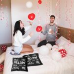 Sufamb Hug This Pillow Until You Can Hug Me Throw Pillow Covers, 18 x 18 Pillow Case, for Boyfriend Girlfriend Birthday Gifts, Long Distance Relationships Gifts (Black)(18x18in) - Image 6