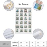 JPOSTHCZ Tai Chi 24 Forms Poster Traditional Chinese Martial Canvas Wall Art Aesthetic Decorative Painting Living Room Gym Or Meditation Studiostyle 16x24inch(40x60cm) - Image 3