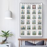 JPOSTHCZ Tai Chi 24 Forms Poster Traditional Chinese Martial Canvas Wall Art Aesthetic Decorative Painting Living Room Gym Or Meditation Studiostyle 16x24inch(40x60cm) - Image 6