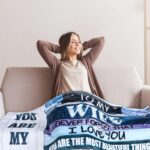 Gifts for Wife from Husband, Anniversary Wedding Birthday Gift Ideas for Wife, I Love You Gifts for her, Romantic Gift for Women, to My Wife Blanket for Bedding Sofa Office Travel, 60''x50'' - Image 6