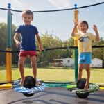 Junkin 2 Pcs Pogo Ball Trick Board Toy Balance Board Pogo Balance Bounce Ball with Pump and Strong Grip Deck for Fun Challenge Fidget Indoor,Outdoor Toys - Image 5