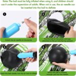 Junkin 2 Pcs Pogo Ball Trick Board Toy Balance Board Pogo Balance Bounce Ball with Pump and Strong Grip Deck for Fun Challenge Fidget Indoor,Outdoor Toys - Image 6