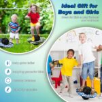 Junkin 2 Pcs Pogo Ball Trick Board Toy Balance Board Pogo Balance Bounce Ball with Pump and Strong Grip Deck for Fun Challenge Fidget Indoor,Outdoor Toys - Image 7