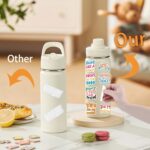 Motivational Stickers 100 Pcs Inspirational Sticker, Positive Affirmation Stickers Quote Sticker Pack, Motivational Waterproof Vinyl Stickers for Water Bottles Laptop Scrapbook - Image 7