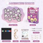 FarmNix 3D Art Kit, Magic Foam Texture Painting Kit, Zero-Pollution Digital Coloring Creative Crafts for Kids, DIY Painting Gifts for Children's Birthday Parties Ages 4, 5, 6, 7, 8, 9, 10 - Image 8