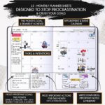 Life Mastery Planner - A 12 Month Journey to Crush Your Goals, Increase Productivity, Passion, Success & Happiness - Weekly & Monthly Life Planner, Habit-Tracker, Gratitude Journal & Organizer, A5 - Image 5