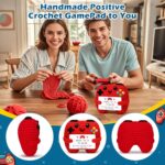 Handmade Crochet Game Controller Gift, Romantic Gift for Couples, Birthday Gift for Him Her, Gift for Couple Anniversary, Valentine’s Day Gift for Husband or Wife, Fun Gaming Room Desk Décor - Image 4