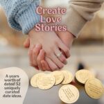 Date Night Box Game - 52 Romantic Ideas + 4 Personalized Dates & Decision Maker Coin - Fun Gift for Couples, Anniversaries, Weddings, Bridal Showers, Bachelorette Parties, Him & Her - Image 6