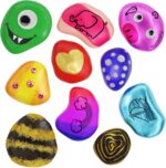 Dan&Darci Rock Painting Kit for Kids - Arts and Crafts for Girls & Boys Ages 6-12 - Craft Kits Art Set - Supplies for Rocks Paint - Best Tween Gift Ideas for Kid Activities Age 6 7 8 9 10 11 - Image 3