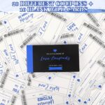 Love Coupon Book for Him - Romantic Love Gifts for Husband Boyfriend, 20 Fun Love Coupons +10 Blank Wild Cards- Couples Gifts for Anniversaries, Birthdays, Valentine's Day & More! - Image 4