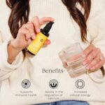 CYMBIOTIKA Vitamin D3 + K2 + CoQ10 Liquid, Vitamin D Supplement for Immune Support, Heart Health & Bone Health, Energy Booster, Liposomal Delivery, Vegan, Tangerine Flavor, 2pck (4.0 fl oz.) - Image 3