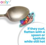 Ooly 28 PC DIY Shrinking Art Kit for Kids, 20 Plastic Pre Cut Charms and More, No Mess Creative Activity Jewelry Making Kit - Cute Crew - Image 6