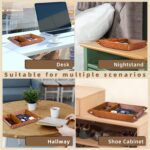 PU Leather Tray and Keychain, Unique Gifts for Him Boyfriend Men from Girlfriend, Gifts Ideas for Husband Anniversary from Wife, Christmas Xmas Gifts for Him Birthday - Image 8