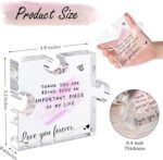 Preserved Real Rose-Eternal Flowers Rose Mothers Day for Mom Women Her Wife Girlfriend on Birthday Valentines with I Love You Necklace 100 Languages Romantic Gift - Image 9