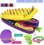 Friendship Bracelet Making Kit Toys, Ages 7 8 9 10 11 12 Year Old Girls Gifts Ideas, Birthday Present for Teen Girl, Arts and Crafts String Maker Tool, Bracelet DIY, Kids Travel Activity Set - Image 6