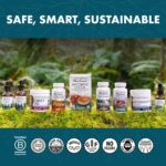 Host Defense MycoBotanicals Stress Decompress* Capsules - Mushroom Supplement with Lemon Balm & Ashwagandha Root - with Reishi, Lion's Man & Skullcap - 60 Capsules (30 Servings) - Image 8