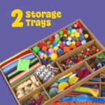 Kid Made Modern Arts and Craft Kit – A DIY 3.8 Pounds of Hobby Craft Supplies & Materials Box for Creative Art Projects for Kids Age 4 5 6 7 8 9 10 11 & 12 Year Old Girls & Boys - Image 5