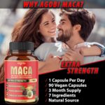 Maca Root Capsules - Supports Natural Health - Energy - Performance & Mood Supplement - Enhanced Blood Flow 3-Month Supply - Image 6