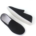 Martial Art Cloth Shoes Kung Fu Tai Chi Cotton Sole Canvas Shoes Black - Image 6