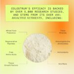 ARMRA Colostrum™ Powder | Blood Orange | Gut Health & Bloating | Skin & Hair | Immunity | Keto, Gluten & Fat-Free | 30 Servings - Image 5