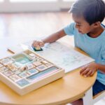 Melissa & Doug Stamp-a-Scene Stamp Set: Rain Forest - 20 Wooden Stamps, 5 Colored Pencils, and 2-Color Stamp Pad - Image 3