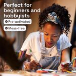 ARTISTRO 24 Acrylic Paint Markers for Rock, Fabric, Wood, Glass, Craft, Decoration - Dual-Tip Paint Pens - Stocking Stuffers, Christmas Gift Idea for Teens, Grandkids, Kids - Art Supplies - Image 7