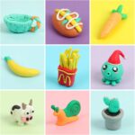 Polymer Clay 50 Colors, Modeling Clay for Kids DIY Starter Kits, Oven Baked Model Clay, Non-Sticky Molding Clay with Sculpting Tools, Gift for Children and Artists (50 Colors) - Image 5