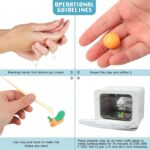 Polymer Clay 50 Colors, Modeling Clay for Kids DIY Starter Kits, Oven Baked Model Clay, Non-Sticky Molding Clay with Sculpting Tools, Gift for Children and Artists (50 Colors) - Image 7