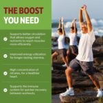 Vita Spinach Powder -Red Spinach Extract Nitric Oxide Booster -Supports Blood Pressure & Flow, Energy, Endurance, Pre Workout Performance Boost -Natural Superfood Supplement (30 Servings) - Image 5