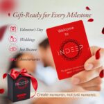 InDeep Couples Game – 100 Conversation Cards with 3 Levels + 15 Deeper Challenge Cards – Interactive Date Night Game for Couples – Great Gift for Him & Her – Anniversary or Valentine’s Day - Image 6