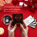 InDeep Couples Game – 100 Conversation Cards with 3 Levels + 15 Deeper Challenge Cards – Interactive Date Night Game for Couples – Great Gift for Him & Her – Anniversary or Valentine’s Day - Image 8