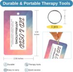 Dissociative Identity Disorder(DID) and OSDD Affirmation Cards for Trauma, CPTSD, Dissociation, Anxiety, and Flashbacks - Portable Therapy Tool - Image 4