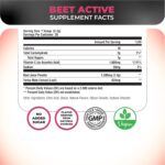 Nutrology Beet Active, Natural Pre-Workout Powder, Supports Energy, Endurance & Nitric Oxide Flow with Beet Powder, Yerba Mate & Electrolytes, Vegan Pre Workout, Passion Fruit Flavor, 30 Servings - Image 3