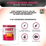Nutrology Beet Active, Natural Pre-Workout Powder, Supports Energy, Endurance & Nitric Oxide Flow with Beet Powder, Yerba Mate & Electrolytes, Vegan Pre Workout, Passion Fruit Flavor, 30 Servings - Image 5