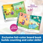 Learning Resources Spike and Friends Counting & Colors Book Set - 6 Pieces, Age 18 Month+ Toddler Activities, Educational Toys Set, Color Teaching Toys - Image 4