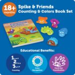 Learning Resources Spike and Friends Counting & Colors Book Set - 6 Pieces, Age 18 Month+ Toddler Activities, Educational Toys Set, Color Teaching Toys - Image 6