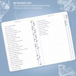 Legend Bucket List Journal – The Ultimate Notebook to Plan Adventures, Travels, Goals & Experiences – Bucketlist Book for Couples (Periwinkle) - Image 5