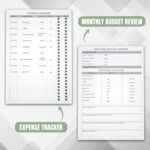 Budget Planner and Monthly Bill Organizer - Financial Planner Organizer Budget Book with Sticker Sheets - Bill Tracker Notebook | Budgeting Book with Debt, Saving and Expense Trackers - A5 - Image 5