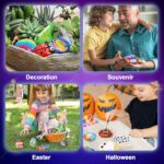 Rock Painting Kit for Kids - Glow in The Dark, Arts and Crafts Gift for Boys Girls Ages 4-12, Craft Kits Art Supplies for Kids Activities, Creative Art Toys Age 4, 5, 6, 7, 8, 9, 10, 11, 12 - Image 7