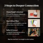 BestSelf Intimacy Deck – 170 Conversation Cards for Couples, Fun and Romantic Card Game for Deeper Connection and Pillow Talk - Image 5