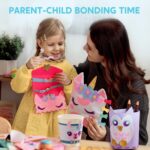 Klever Kits 7 Sewing Projects- My First Kids Sewing Kit- Easy DIY Arts and Crafts for Girls, Craft Kits, Birthday Gifts for Kids Aged 6+, Unicorn and Mermaid Pillow - Image 4