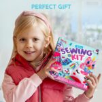 Klever Kits 7 Sewing Projects- My First Kids Sewing Kit- Easy DIY Arts and Crafts for Girls, Craft Kits, Birthday Gifts for Kids Aged 6+, Unicorn and Mermaid Pillow - Image 7