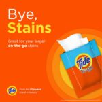 Tide Stain Remover for Clothes, Tide To Go Wipes, Instant Stain Remover for Clothes, Travel & Pocket Size, 20 Count - Image 3