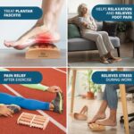 TheraFlow Foot Massager for Neuropathy & Plantar Fasciitis Relief - Mom Gifts for Women & Gifts for Dad, Wooden Foot Roller Massager, Neuropathy Pain Relief for Feet (Includes Reflexology Chart) - Image 5