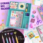 2-Pack DIY Journal Kit for Girls -Christmas Birthday Gifts for Girls 8 9 10 11 12 13 14 Years Old - Arts & Crafts for Teens Trendy Stuff - Scrapbook & Diary Supplies Toys Set - Image 6