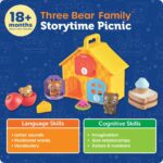 Learning Resources Three Bear Family Storytime Picnic, Shape Sorter, Fine Motor Skills, Montessori Activities, Toddler Outdoor Toys, Sensory Bin, Homeschool Supplies, Boys and Girls Gifts - Image 6